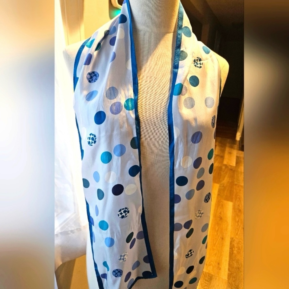 Coach Polka Dot Scarf